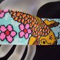 Handmade Beaded Carp 2 Peyote Cuff Bracelet