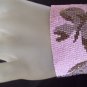 Handmade Victorian Butterfly Peyote Bracelet Cuff