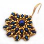 Handmade Beaded Ladies Fan Earrings- any color