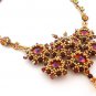 Handmade Beaded Madame Butterfly Necklace
