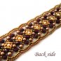 Handmade Beaded Maroon Bracelet