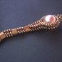 Handmade Beaded Long Pearly Tila Earrings