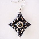 Handmade Beaded Filigree Earrings