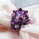 Handmade Beaded Cher Ring