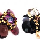 1- Handmade Beaded Propeller Ring