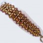 Handmade Beaded Tila Twins Bracelet