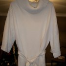Women Plus Size IVORY Cowl Neck Sweater by Mercer Street Studio in Size 2x