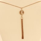 ON SALE Silver Ethnic Necklace - Tassel Jewelry - Minimalist Jewelry - Casual Jewelry