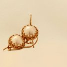 ON SALE Gold Filled Pearl Earrings - Bridal jewelry - Wedding Jewelry - Elegant Jewelry