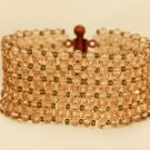 ON SALE  Transparent Crystal Bracelet With A Touch Of Green