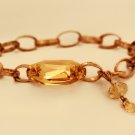 ON SALE Gold Filled Bracelet combined with Swarovski Crystal - Cell Jewelry