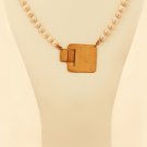 ON SALE Pink Pearl Necklace - Elegant Jewelry - Bridal Jewelry - Wedding Jewelry