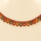 ON SALE Colorful Crystal Necklace - Casual Jewelry - Romantic Jewelry