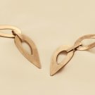 ON SALE Upside Down Drops Silver Earrings - Teardrop Jewelry - Modern Jewelry