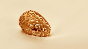 ON SALE Gold Lace Ring - Classic Jewelry - Romantic Jewelry - Wedding Ring