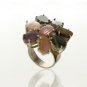 ON SALE Sterling Silver Tourmaline Ring - Colorful Jewelry - Gemstone Jewelry - Elegant Jewelry