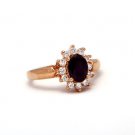 ON SALE Gold Filled Onyx Ring - Gemstone Jewelry - Royal Jewelry