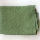 Hand Dyed Wool Blanket Felt Colour Mid Green