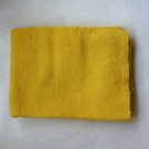 Hand Dyed Wool Blanket Felt Colour Rich Yellow
