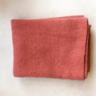 Hand Dyed Wool Blanket Felt Colour Light Pink