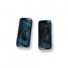 Twist Beads 28x14mm Blue x 20
