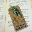 Handmade Book Mark Turquiose