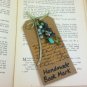 Handmade Book Mark Turquiose