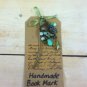 Handmade Book Mark Turquiose