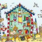 Bothy Threads Cut Thru' Design Cross Stitch Kit Beach Hut XCT22