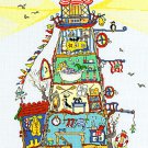 Bothy Threads Cut Thru' Design Cross Stitch Kit  Lighthouse XCT1