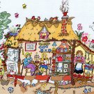 Bothy Threads Cut Thru' Design Cross Stitch Kit Tea Shop XCT11