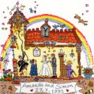 Bothy Threads Cut Thru' Design Cross Stitch Kit Wedding XCT23