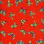 100% Cotton Fabric 45 Inches wide x 50cm Fabric Freedom Bright Spirit Vintaqe Butterflies Orange