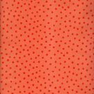 100% Cotton Fabric 45 Inches wide x 50cm Fabric Freedom Bright Spirit Vintage Spots Peach