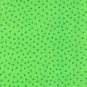 100% Cotton Fabric 45 Inches wide x 50cm Fabric Freedom Bright Spirit Vintage Spots Green