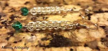 Full Persian Earrings with Swarvoski Crystal Accent
