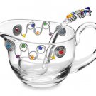 Glass Sauce Boat & Ladle