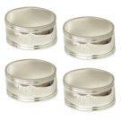 Engravable Silver Oval Napkin Rings