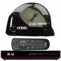 KING DISH DTP4950 Tailgater Pro Premium Satellite Portable TV Antenna w/DISH Wally HD Receiver