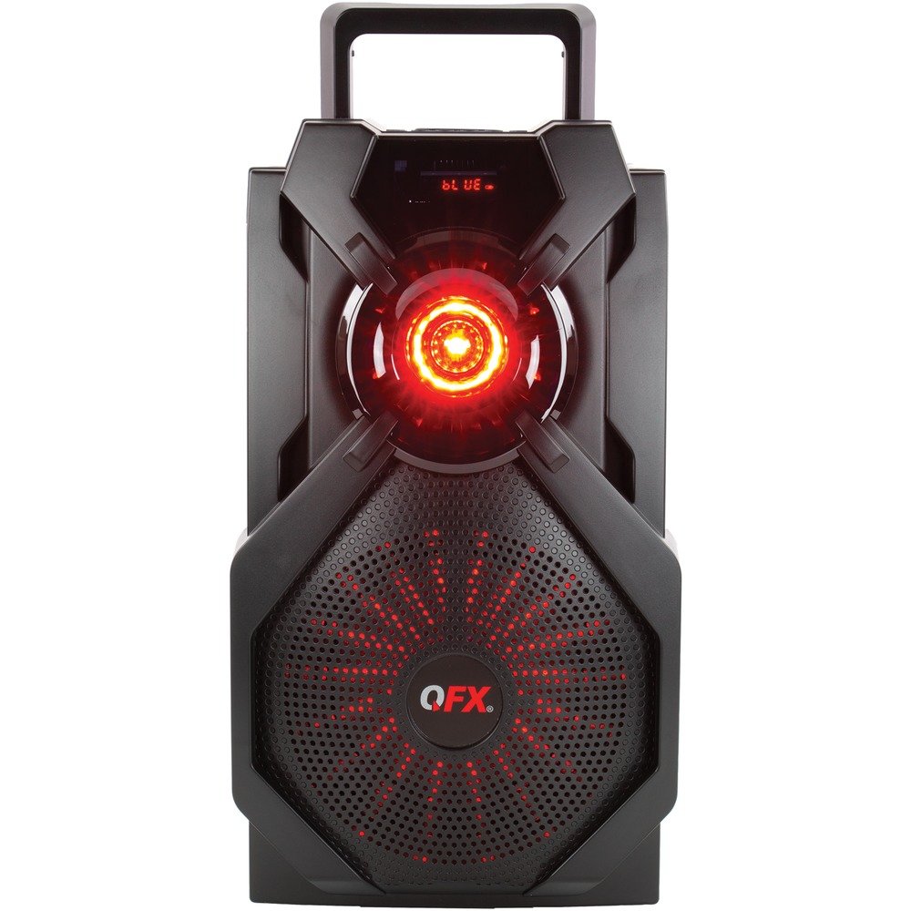QFX PBX-6 6" Portable Rechargeable Bluetooth Party Speaker w/ App