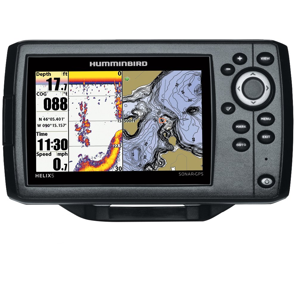 Humminbird 410210-1 HELIX 5 G2 Chirp GPS Fishfinder Combo - w/Up to $50 Prepaid Mastercard