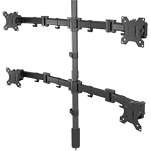 Middle Atlantic Desk Mount For LCD Monitor MM3-2X2BLK - For Up to 4 Monitors