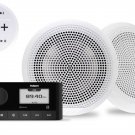 Fusion MS-RA60KCW Bundle with ARX70W Remote & Pair EL Classic 6.5" Speakers