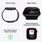 Apple Watch Series 10 42mm GPS Aluminium Case w/Light Blush Sport Band S/M Rose Gold (2024)