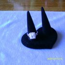 Silver Plated CZ Ring  Size 8  Free Shipping