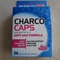 Charco Caps homeopathic Anti-Gas formula 36 capsules anti gas Fast Natural Relie