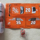 Home Depot # 20 Home Depot Race Car with pin and stickers Wood Project Kids NEW