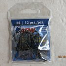 AFW Duo Lock snaps # 6 acrafes duo lock 12 pcs. 150 lb ( 68 kg ) fish FD506B-A