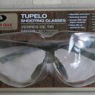 MOSSY OAK TUPELO SHOOTING GLASSES BLACK & CLEAR MO-TBC adjustable nose piece ans