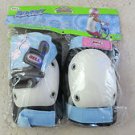Bell Riderz Street Shred Pad Set with pink flowers gloves Knees elbows knee elbo